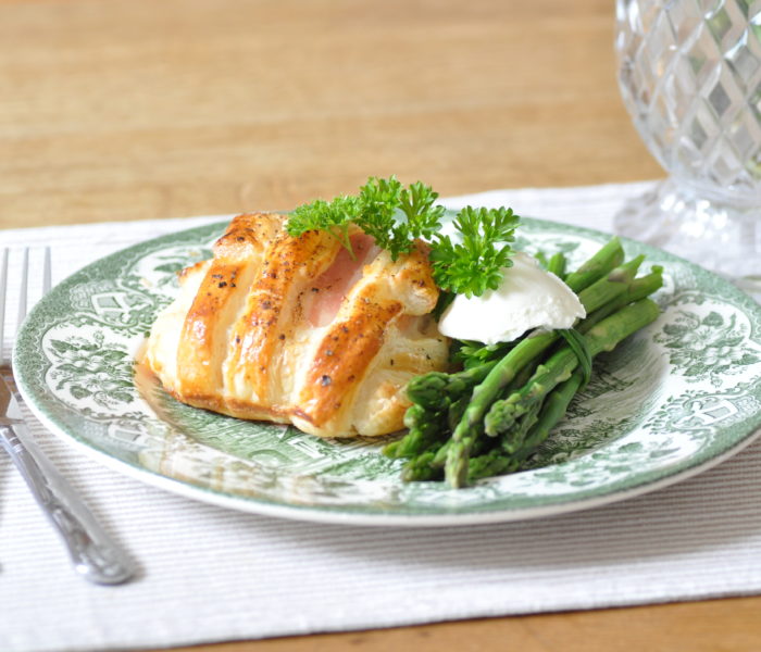 Salmon-en-croute – simple