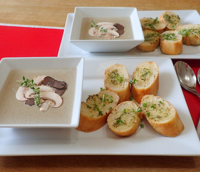 Creamy Full Fat Mushroom Soup