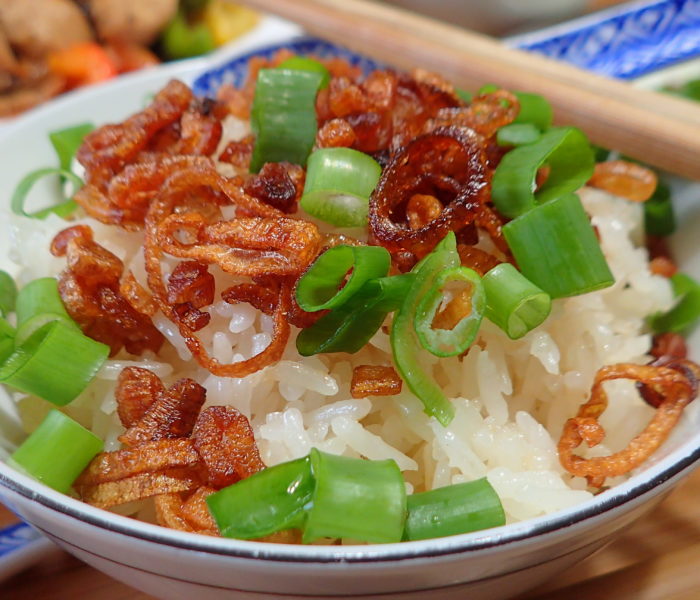 Garlic & Crispy Shallots Rice – Special