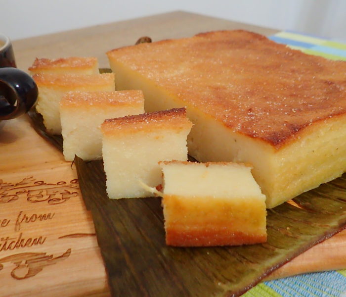 Kuih Bingka Ubi kayu (Tapioca Cake)