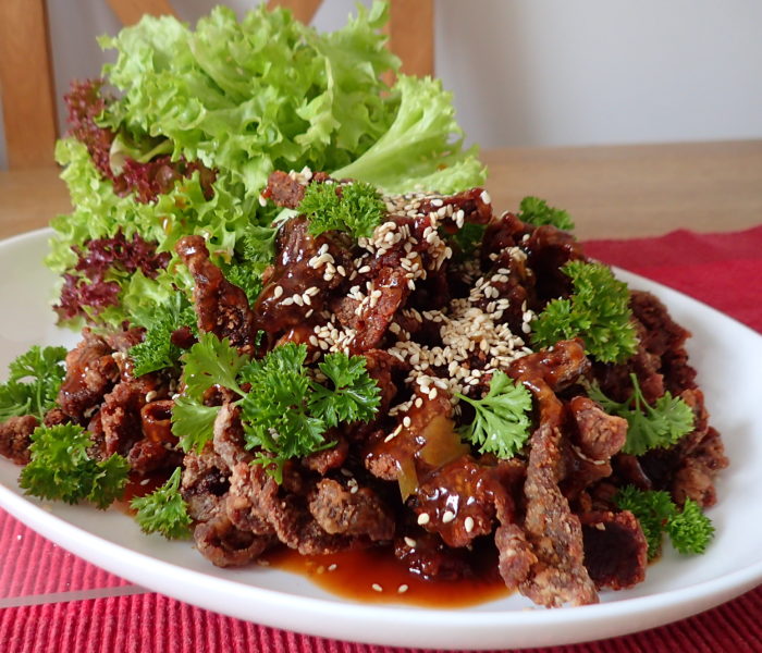 Crispy Chilli beef