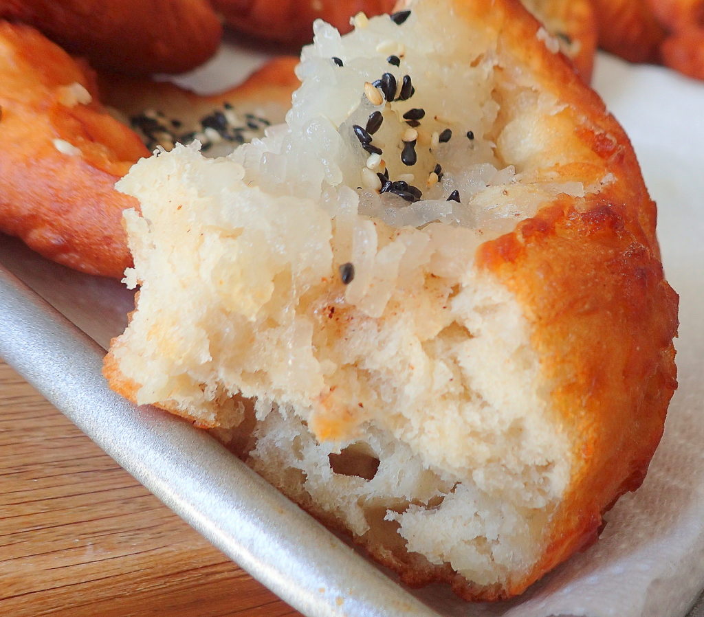 Kap Rice Fried Chinese doughnut with glutinous rice - (Kap Chong) - Just Julie