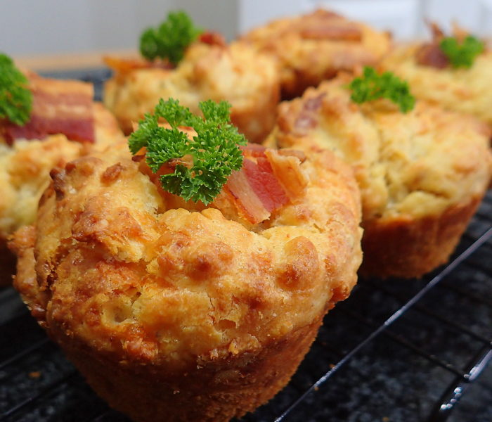 Cheese and Bacon Muffins