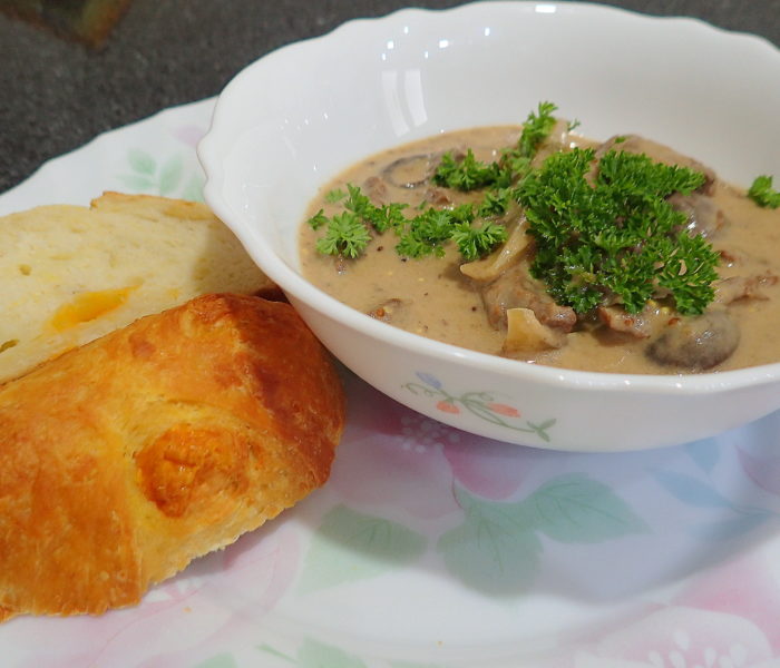 Beef Stroganoff