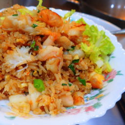 House Special Devon crabs fried rice